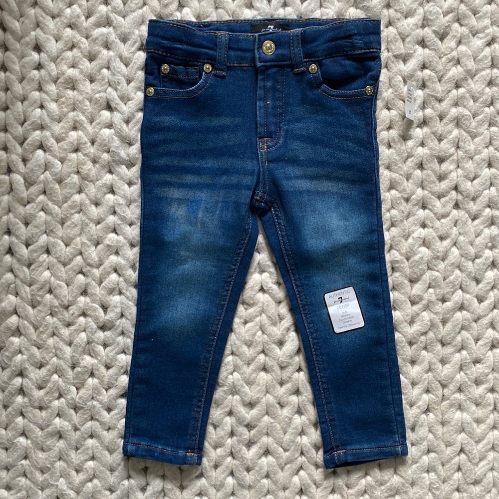7 For All Mankind Toddler Jeans Size 2T NWT